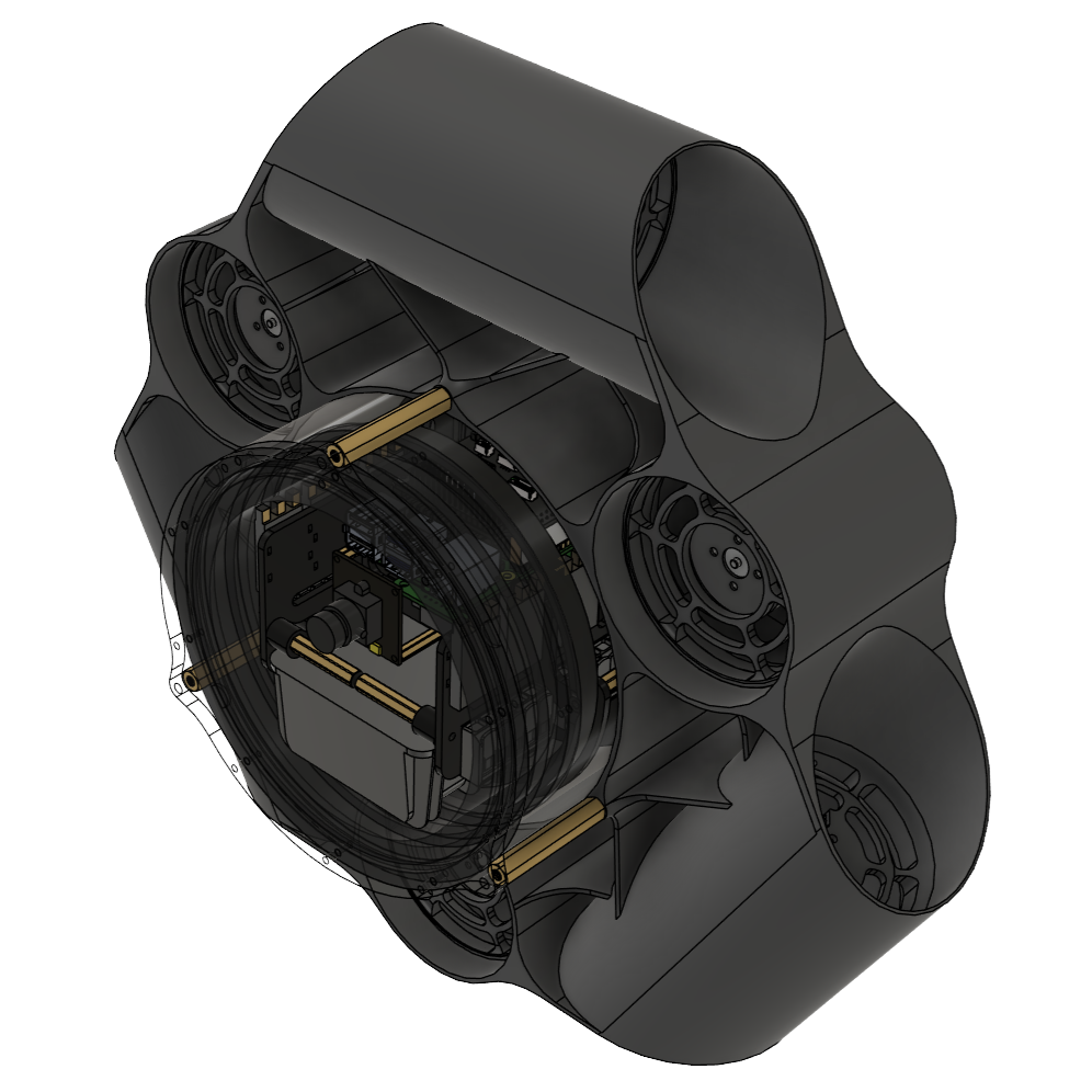 TetraROV: 6 Thruster / DoF Underwater Drone